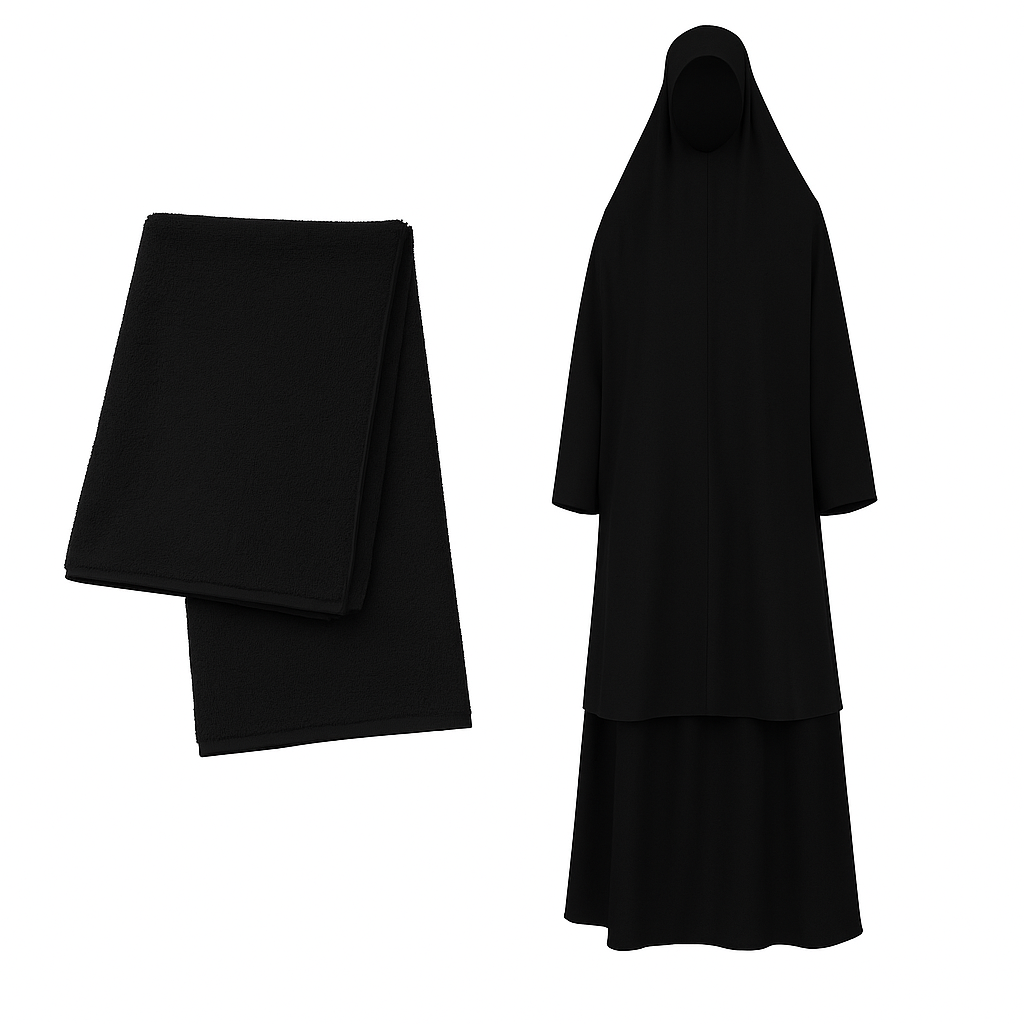 Ihram/Jilbab Femme – Tenue Omra/Hajj