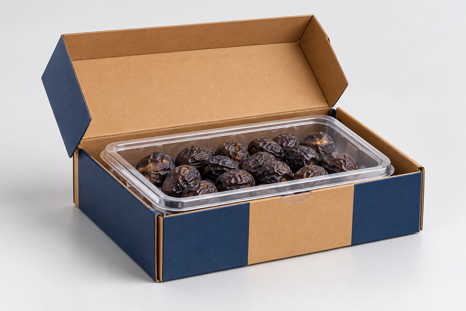 Dattes Ajwa · 1 kg — Coffret familial, dattes entières avec noyaux